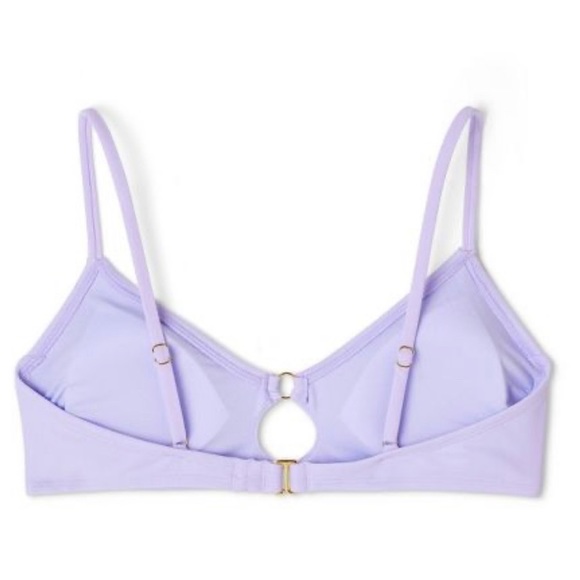NWT WILD FABLE BIKINI TOP LIGHT PURPLE - Picture 2 of 7